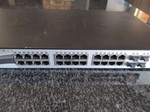 D-Link web smart switch 24port gigabit +4sfp ports DGS-1210-28