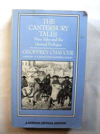 The Canterbury Tales, Geoffrey Chaucer