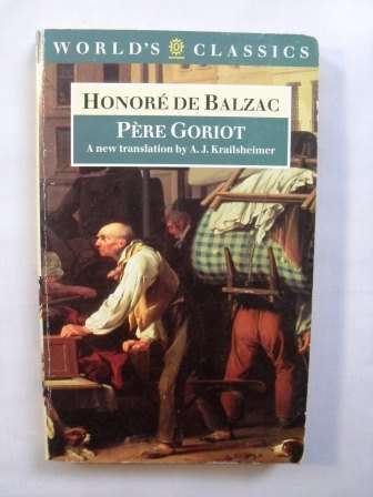Père Goriot, Honoré de Balzac