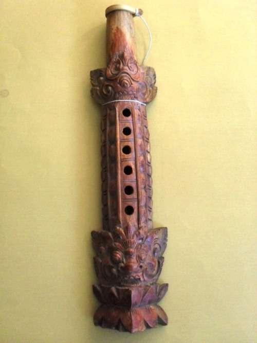 Handracfted Balinese flute (works)