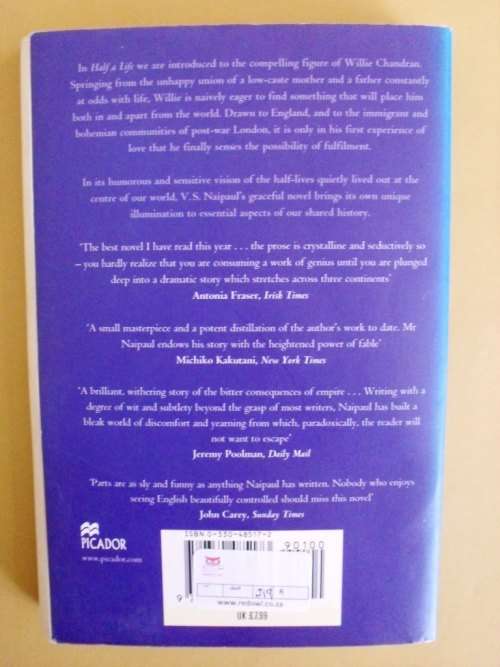 Half a Life, V.S. Naipaul