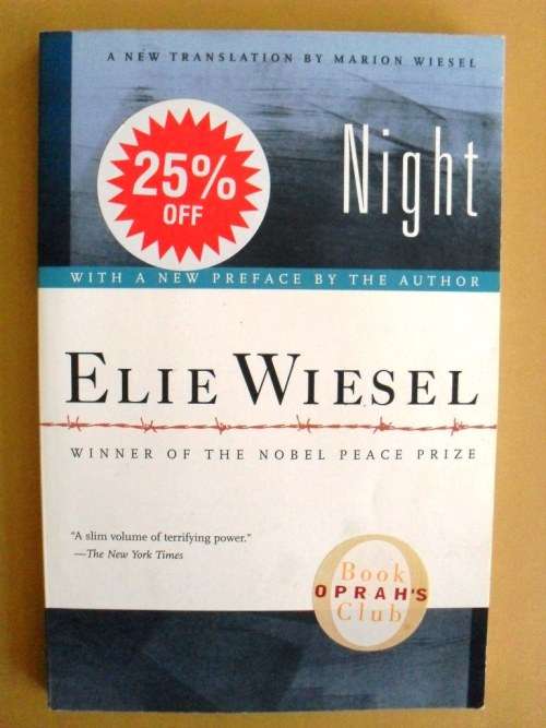 Night, Elie Wiesel [new translation by Marion Wiesel]