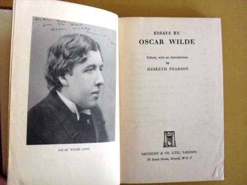 Essays by Oscar Wilde