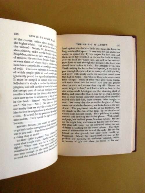 Essays by Oscar Wilde