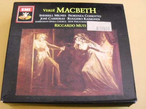 Verdi -Macbeth, Milnes/Cossotto/Carrerras/ New Philharmonia/Muti