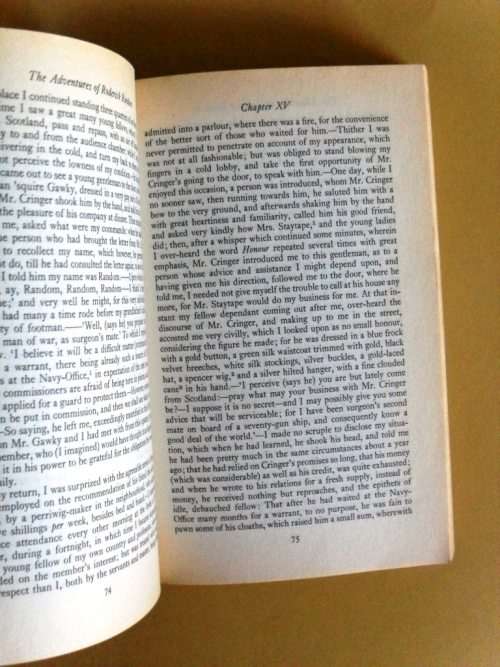 The Adventures of Roderick Random, Tobias Smollett