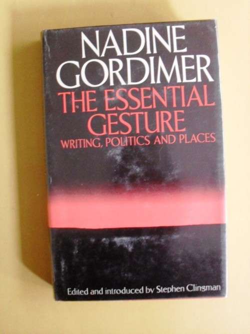 The Essential Gesture, Nadine Gordimer