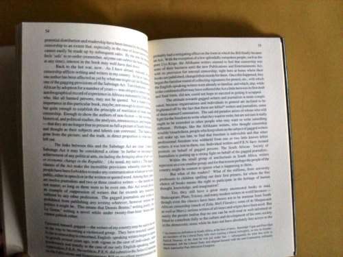 The Essential Gesture, Nadine Gordimer