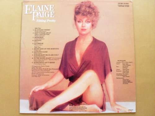 Sitting Pretty, Elaine Paige