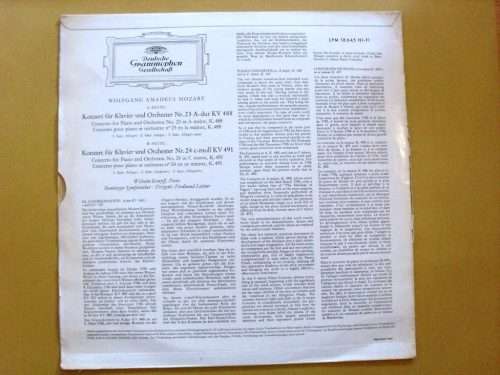 Mozart - Piano Concertos in A Major (K.488) and C minor (K. 491), Wilhelm Kempf/Bamberg Symphony