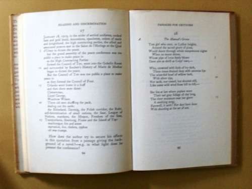 Reading and Discrimination, Denys Thompson [NO RESERVE, REDUCED TO CLEAR]