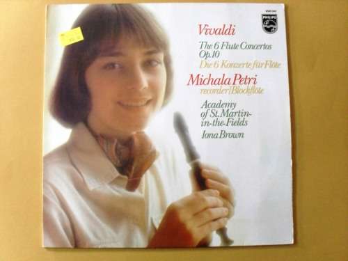 Vivaldi, The Six Flute Concertos opus 10, Michala Petri (recorders)