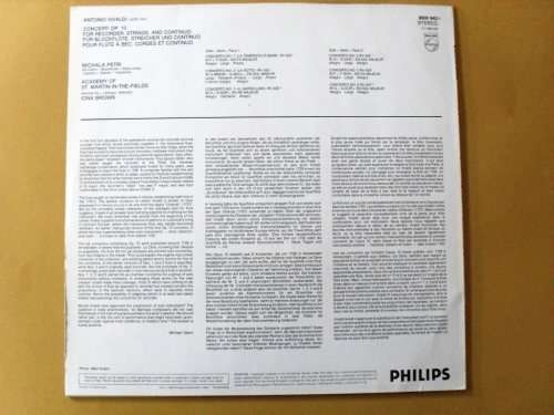 Vivaldi, The Six Flute Concertos opus 10, Michala Petri (recorders)