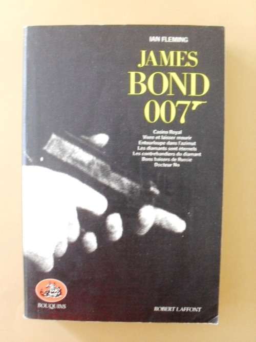 James Bond 007, Ian Fleming [7 books in 1 volume; French translation]