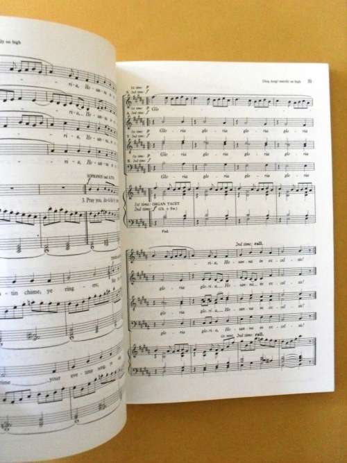 Carols for Choirs volume 2, arranged by David Willcocks and John Rutter