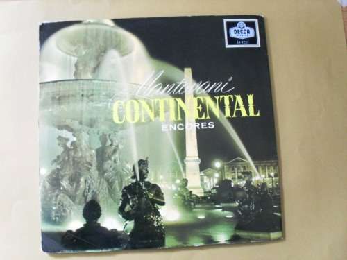 Continental Encores, Mantovani and his Orchestra