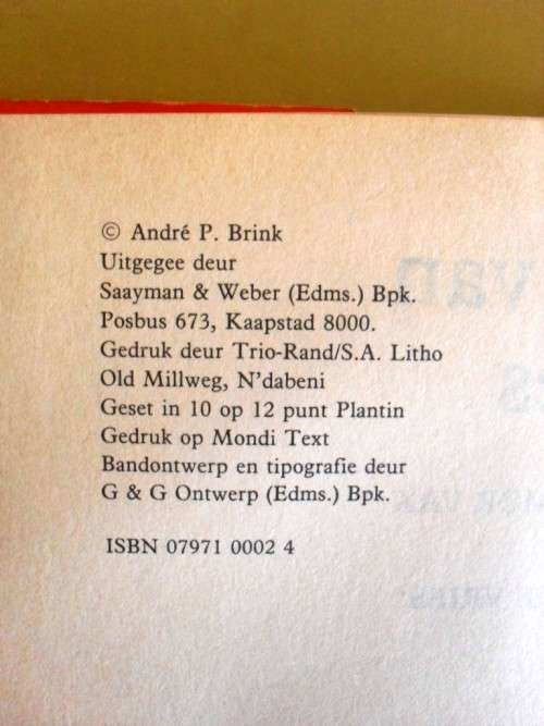 Die Fees van die Malles, André P. Brink