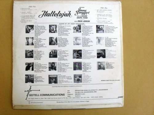 Hallelujah, Jimmy Swaggart/Dwain Johnson