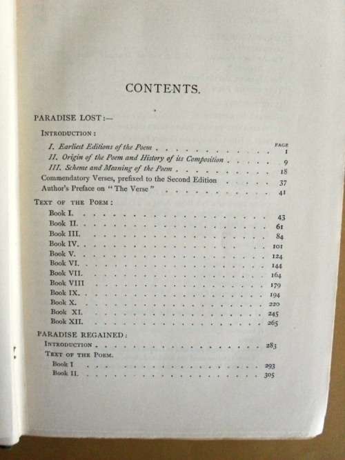 The Poetical Works of John Milton [Globe edition, 1901, Macmillan and Co, London]