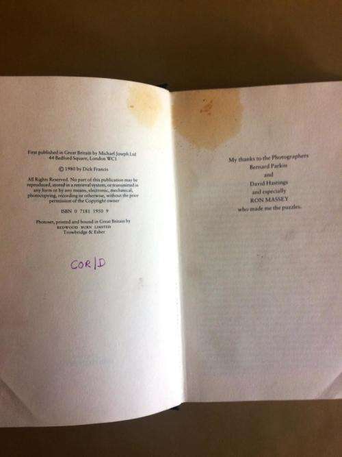 Reflex, Dick Francis