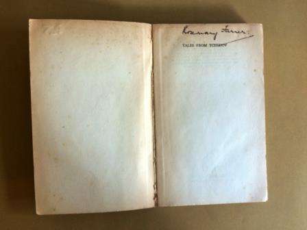 Tales from Tchehov, translated by Constance Garnett