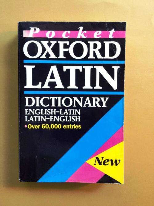 Pocket Oxford Latin Dictionary