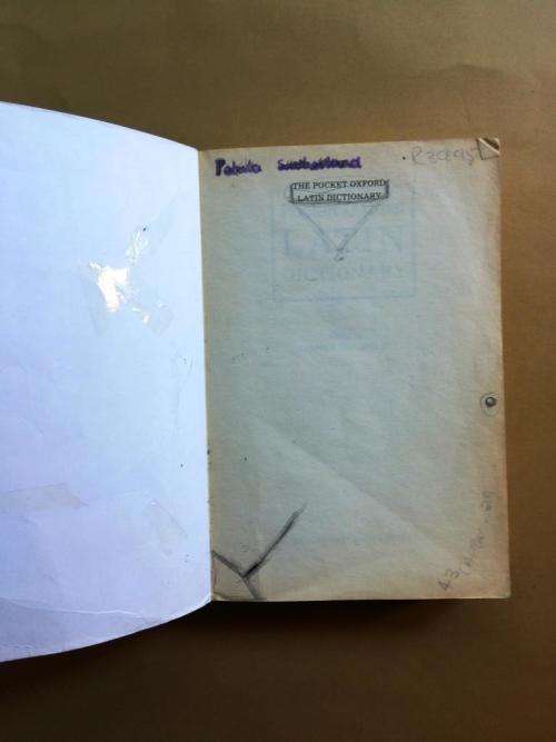 Pocket Oxford Latin Dictionary