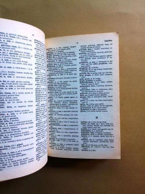 Pocket Oxford Latin Dictionary