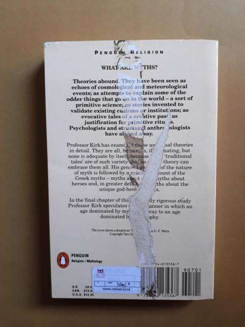 The Nature of Greek Myths, G.S. Kirk