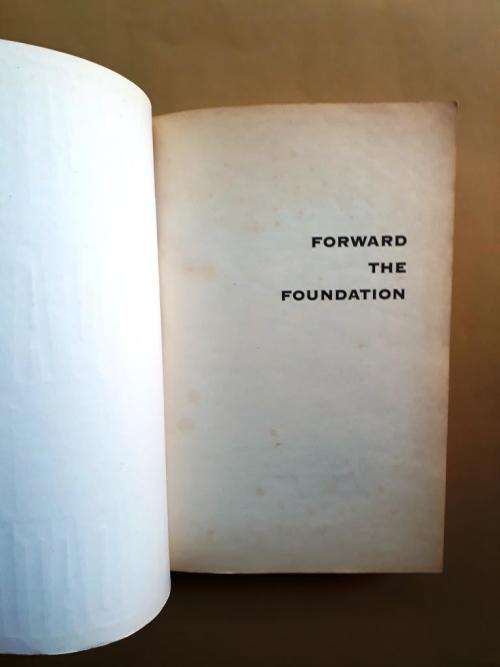 Forward the Foundation, Isaac Asimov