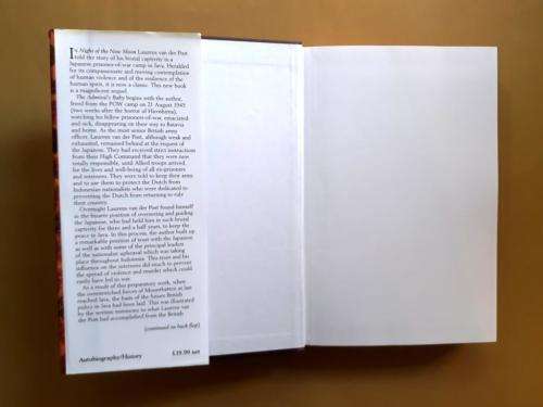 The Admiral's Baby, Laurens van der Post