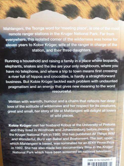 Mahlangeni - Stories of a Game Ranger's Family, Kobie Krüger