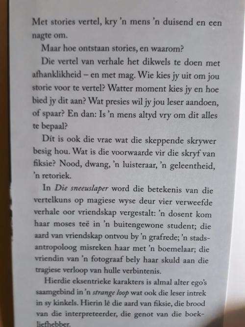Die Sneeuslaper, Marlene van Niekerk [verhale]
