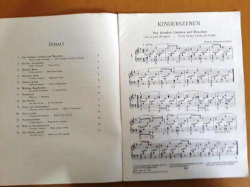Kinderszenen (Scenes from Childhood), Opus 15, Robert Schumann (for solo piano)