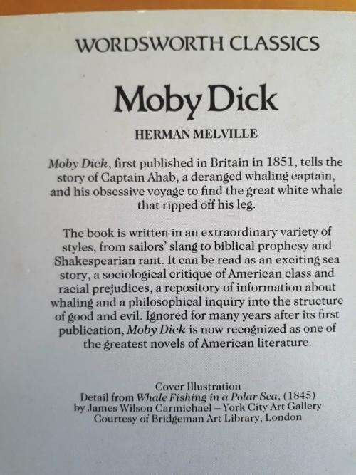 Moby Dick, Herman Melville