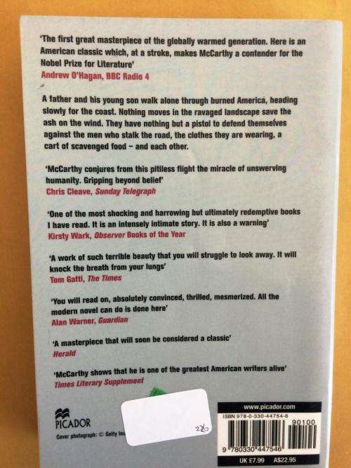 The Road, Cormac McCarthy