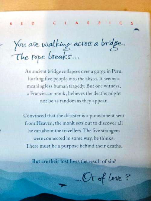 The Bridge of San Luis Rey, Thornton Wilder