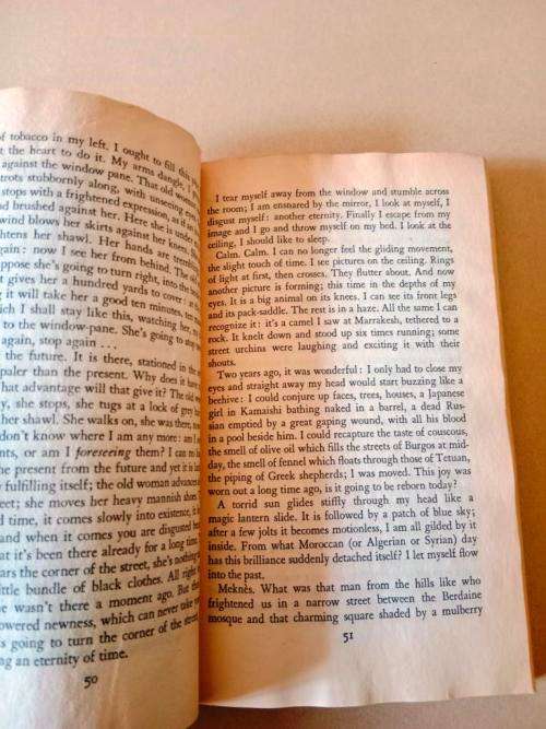 Nausea, Jean-Paul Sartre