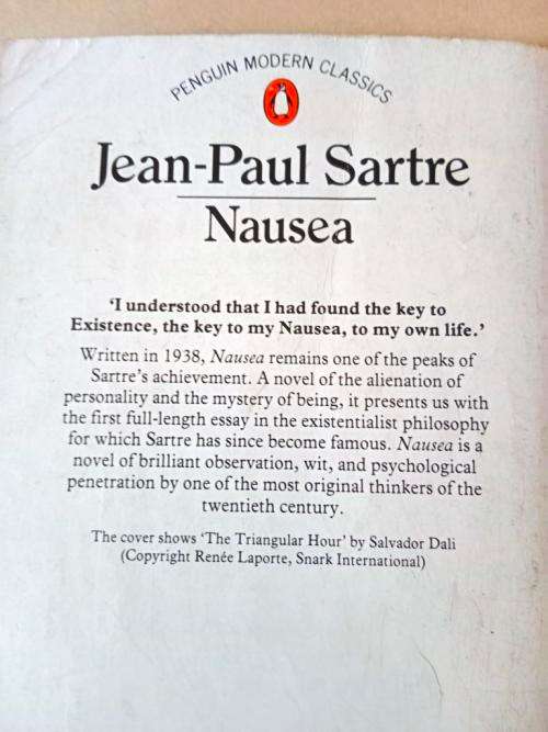 Nausea, Jean-Paul Sartre