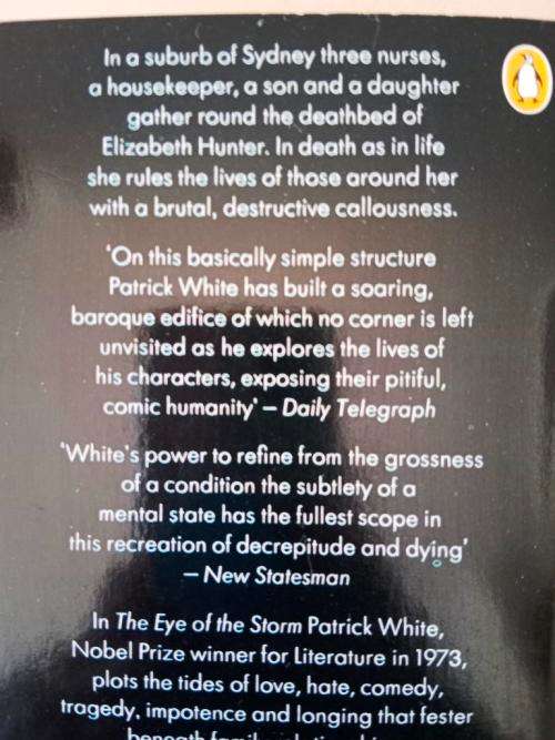 The Eye of the Storm, Patrick White