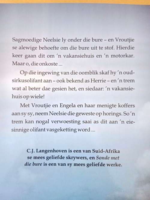 Sonde met die bure, C.J. Langenhoven