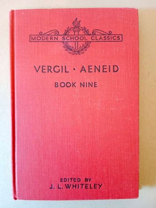 Aeneid, Book IX, Vergil, ed. J.L. Whitely [in Latin with English notes]
