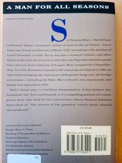 A Man for all Seasons, Robert Bolt