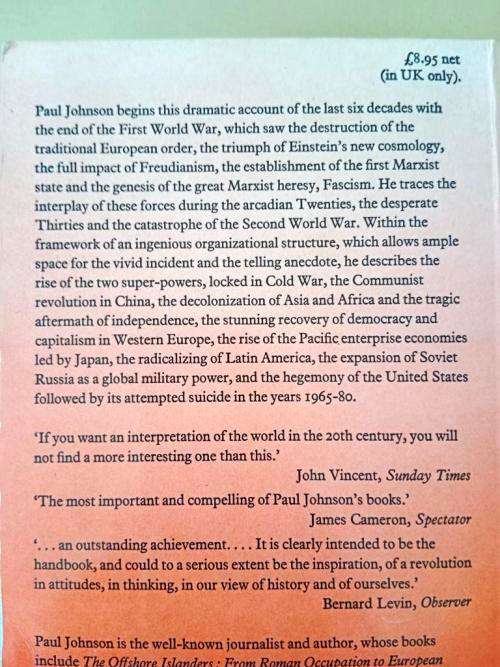 A History of the Modern World - From 1917 to the 1980s, Paul Johnson