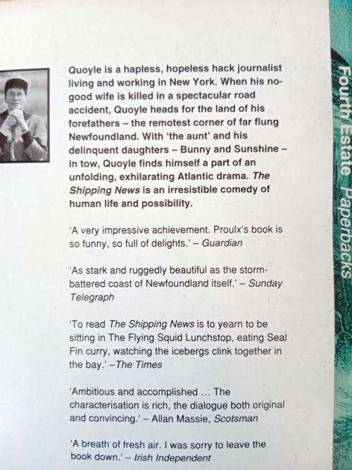 The Shipping News, E. Annie Proulx