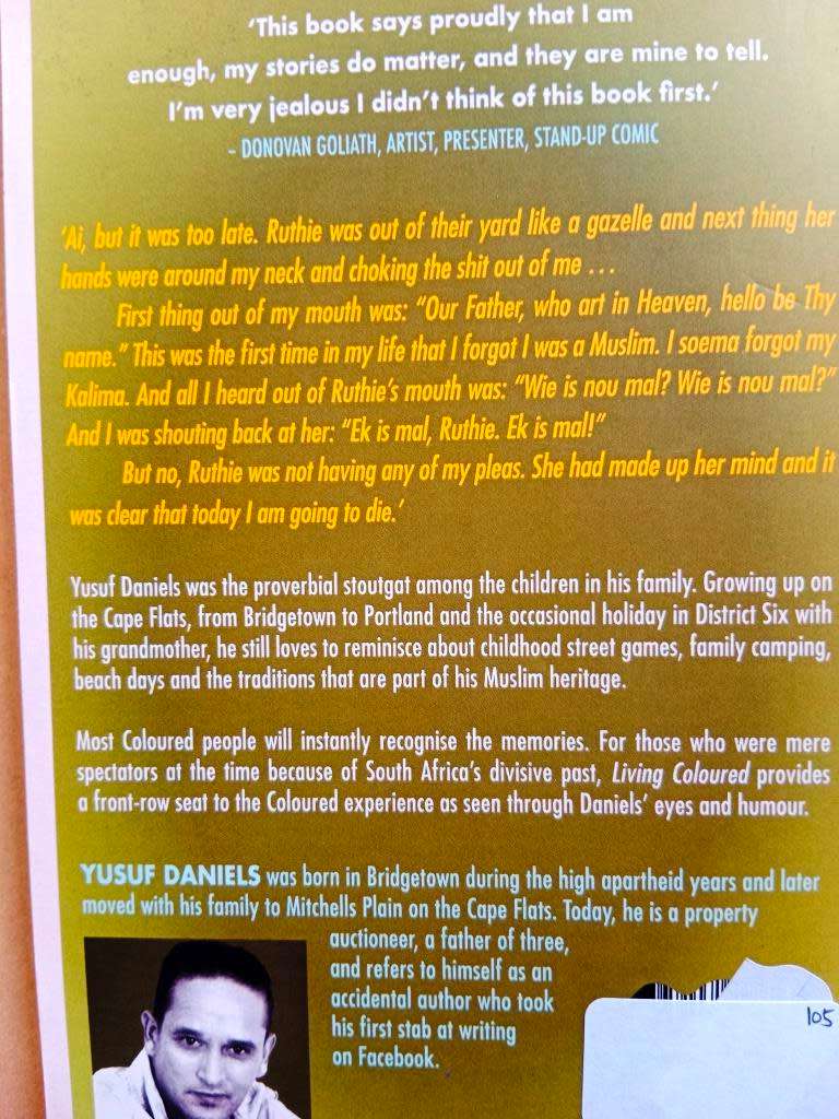 Living Coloured, Yusuf Daniels