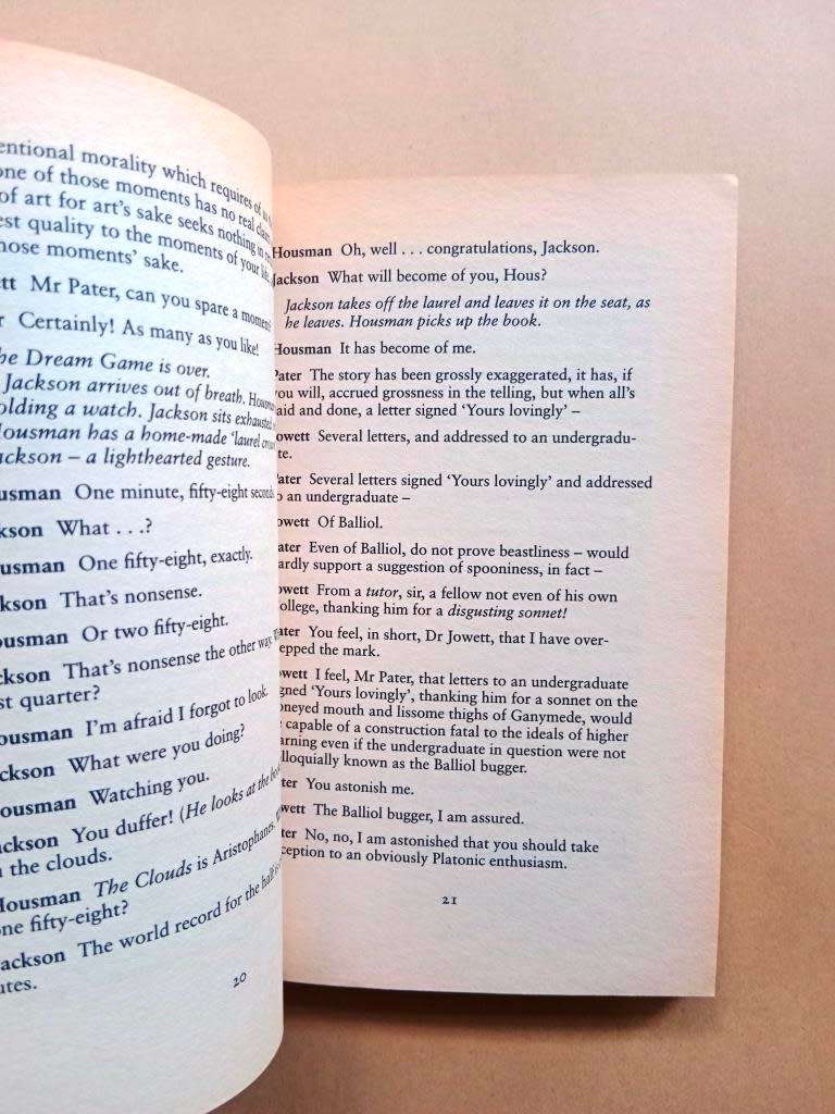 The Invention of Love, Tom Stoppard