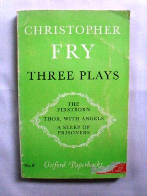 Three Plays by Christopher Fry