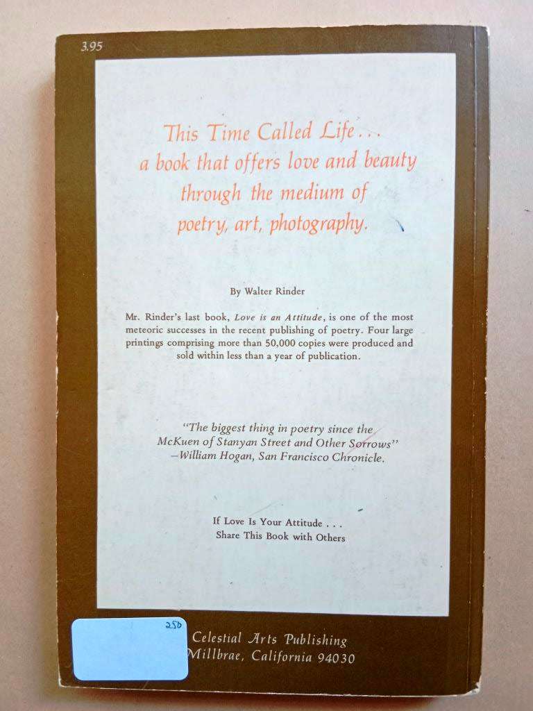 This Time Called Life, Walter Rinder