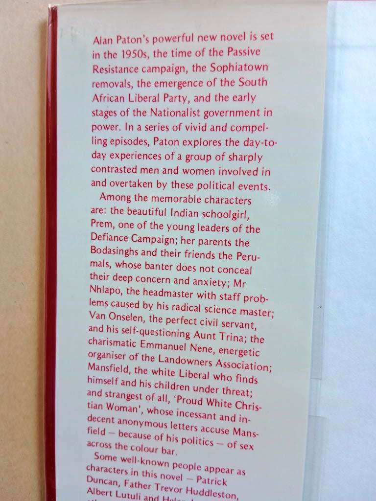 Ah, but your land is beautiful, Alan Paton